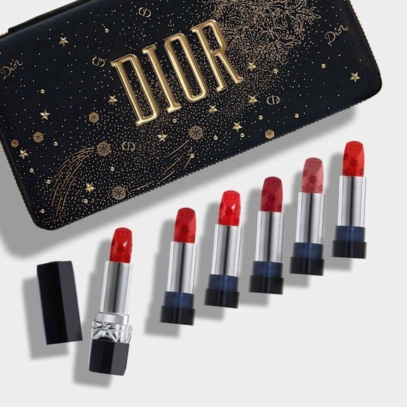 NIB Dior Limited Edition Rouge Dior Golden Nights Couture Collection - Picture 2 of 13